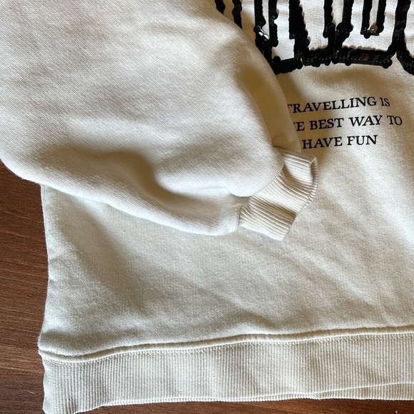 Zara girls size 6 hoodie - London travel theme - Picture 4 of 6